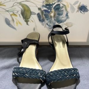 Navy Blue Tommy Hilfiger Wedge Sandals